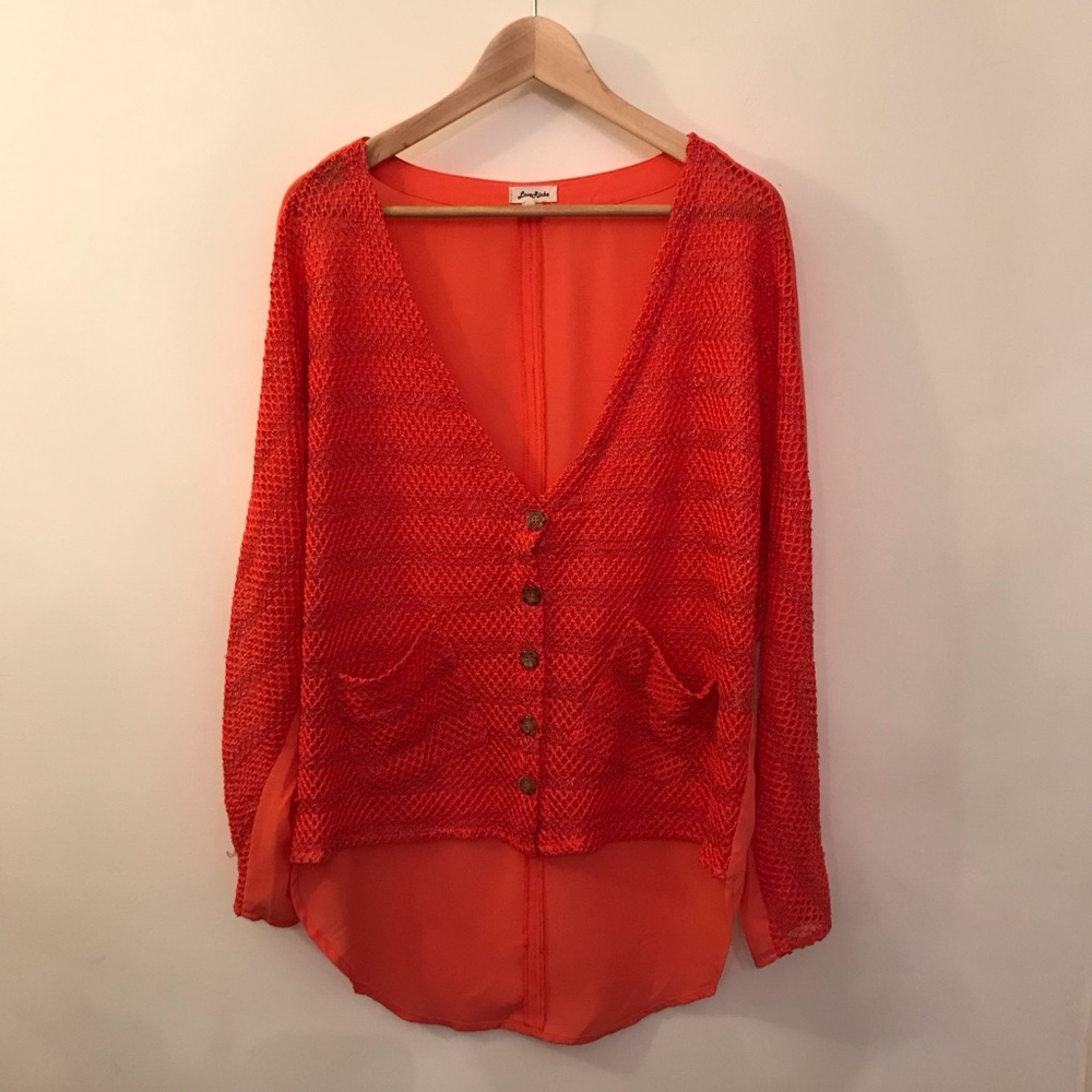 Over-sized dolman longsleeve